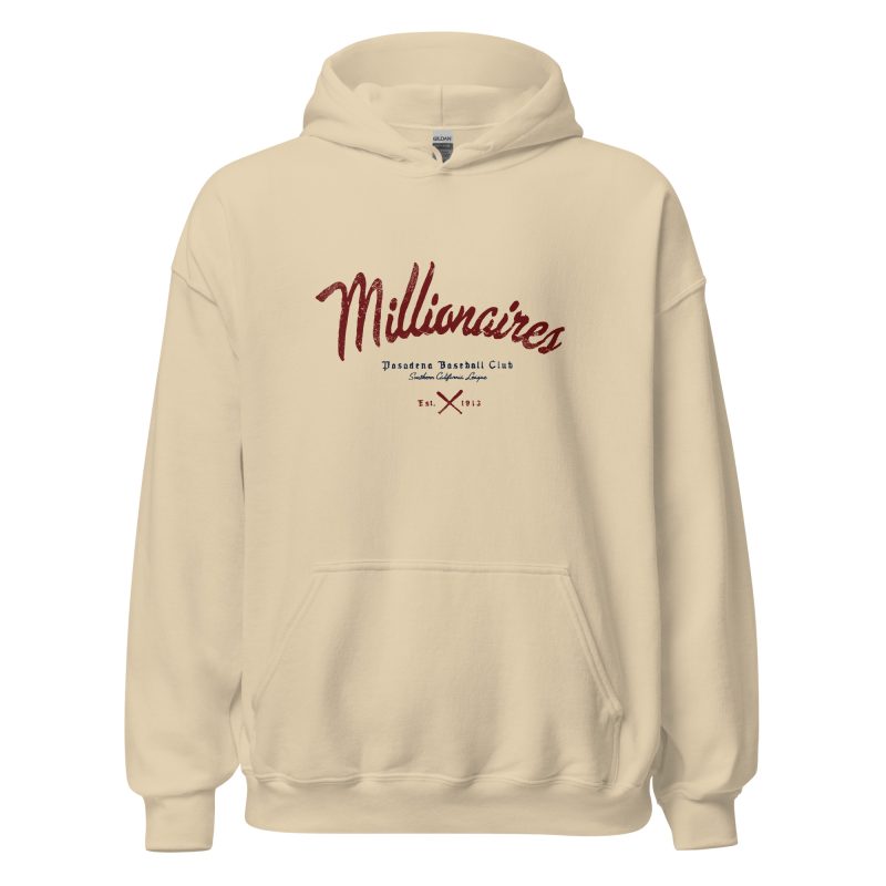 Pasadena Millionaires Baseball Club 1913 Unisex Hoodie - Image 19