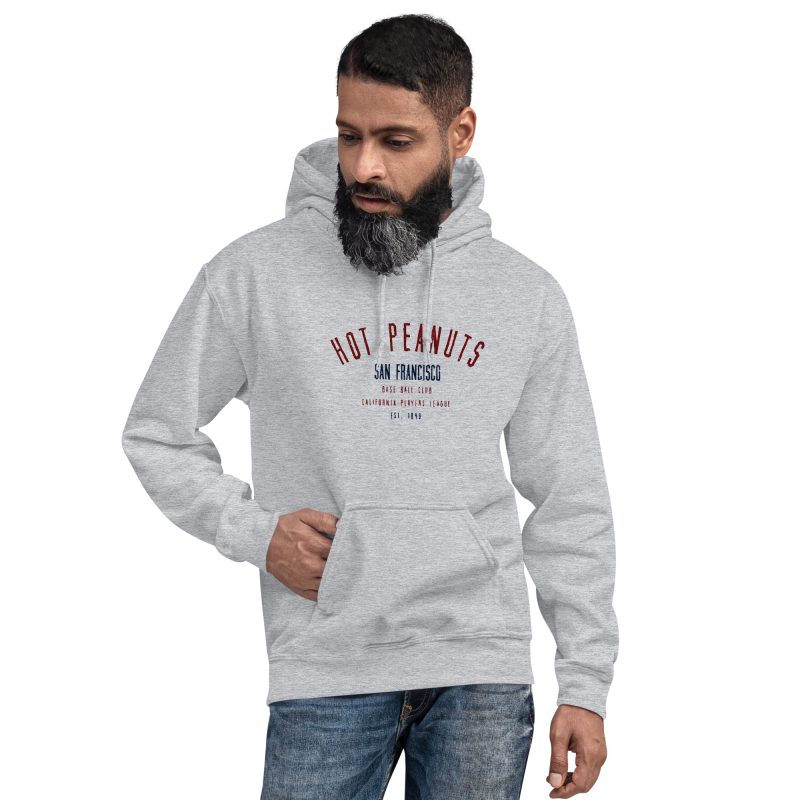 Hot Peanuts San Francisco Baseball Club 1849 Unisex Hoodie - Image 3