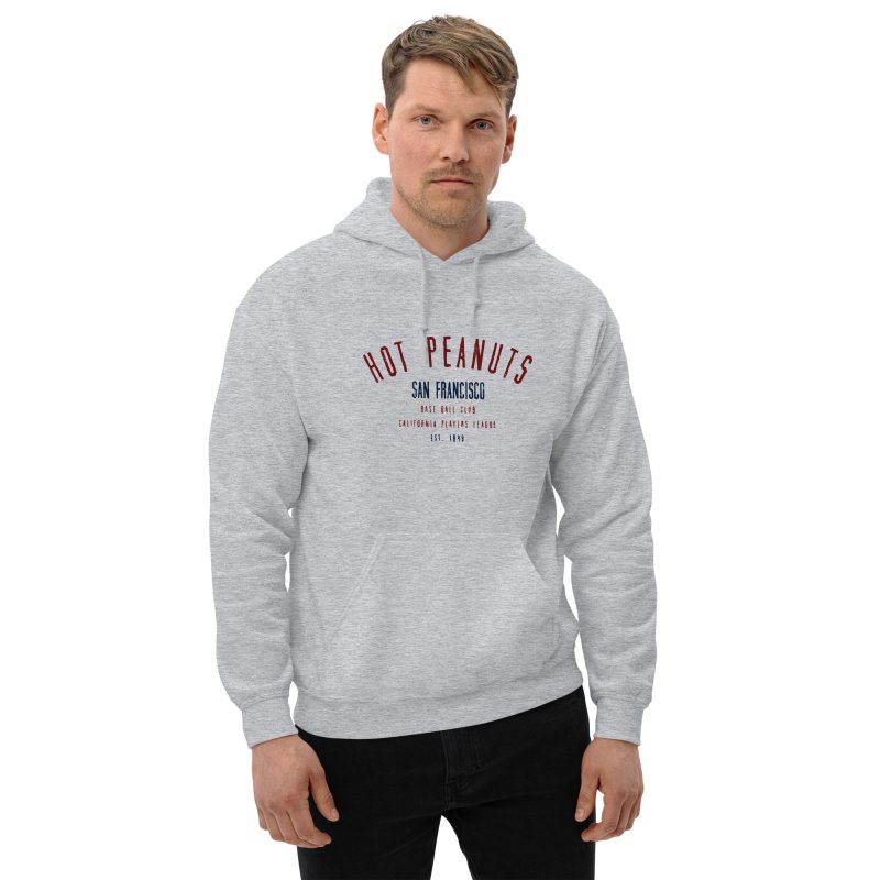 Hot Peanuts San Francisco Baseball Club 1849 Unisex Hoodie - Image 4