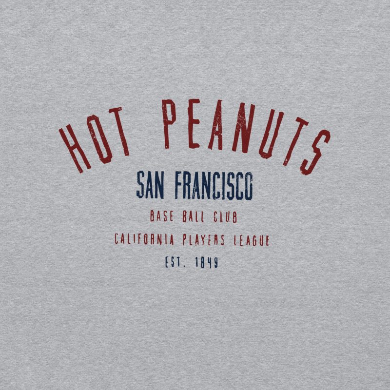 Hot Peanuts San Francisco Baseball Club 1849 Unisex Hoodie - Image 6