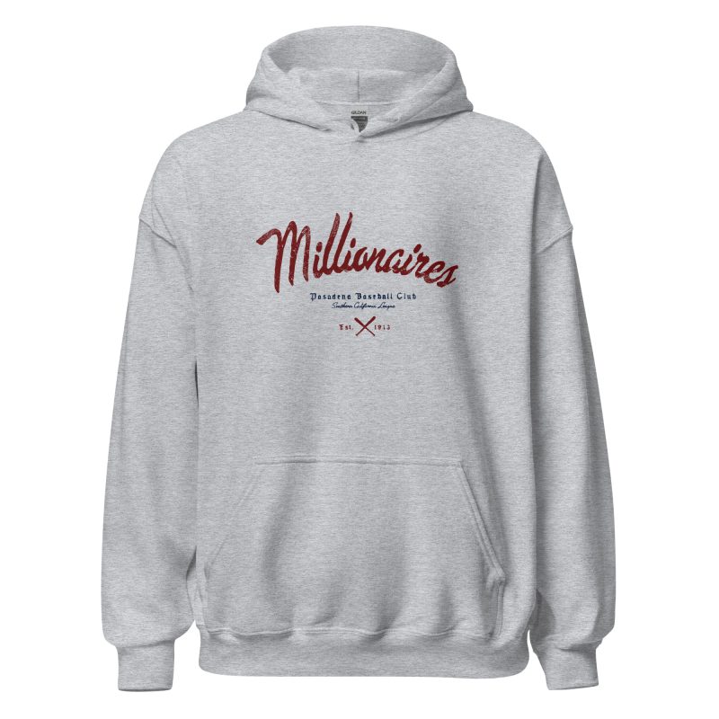 Pasadena Millionaires Baseball Club 1913 Unisex Hoodie