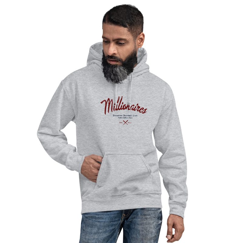 Pasadena Millionaires Baseball Club 1913 Unisex Hoodie - Image 2