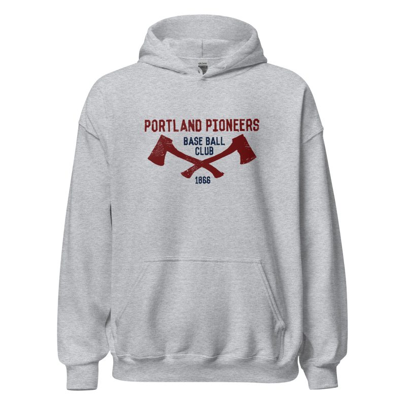 Portland Pioneers Baseball Club 1866 Unisex Hoodie