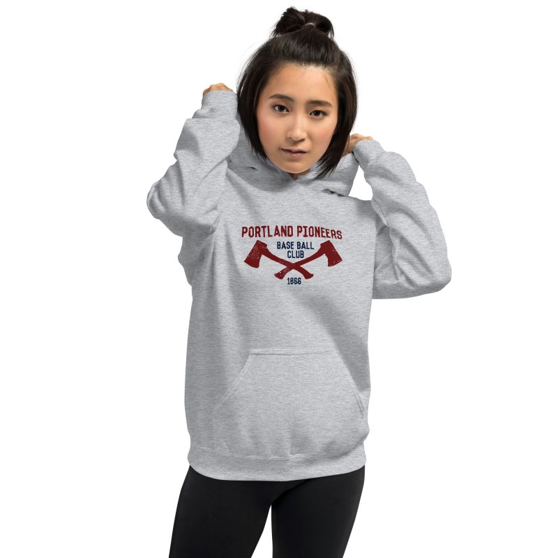 Portland Pioneers Baseball Club 1866 Unisex Hoodie - Image 8