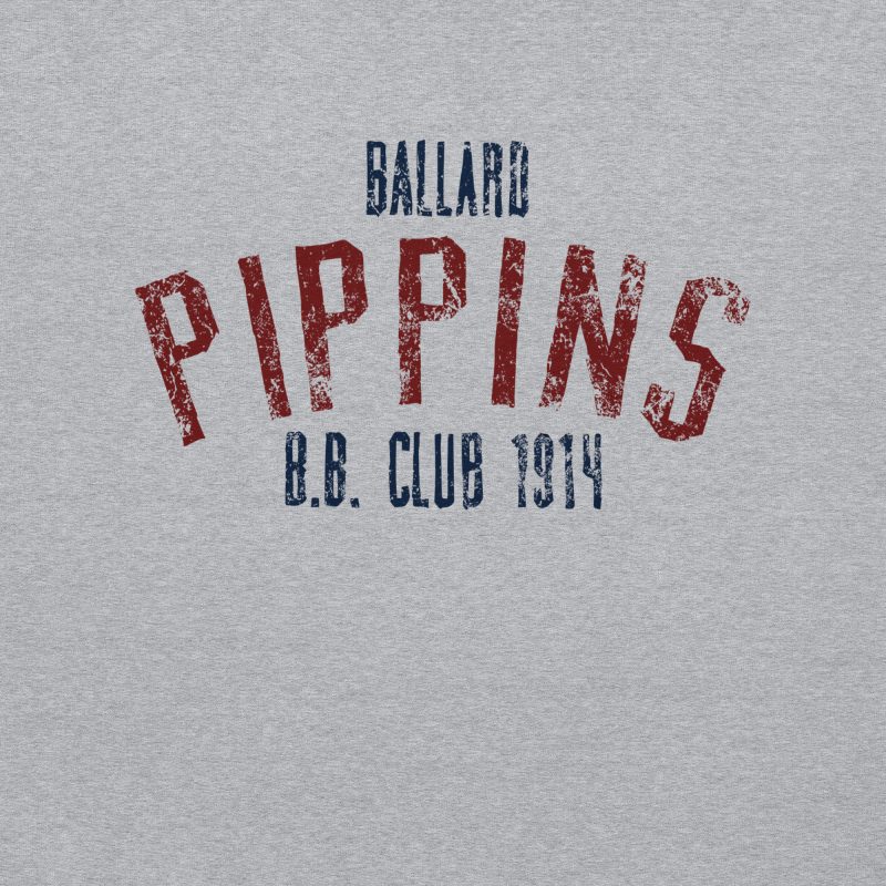 Ballard Pippins Baseball Club 1914 Unisex Hoodie - Image 6