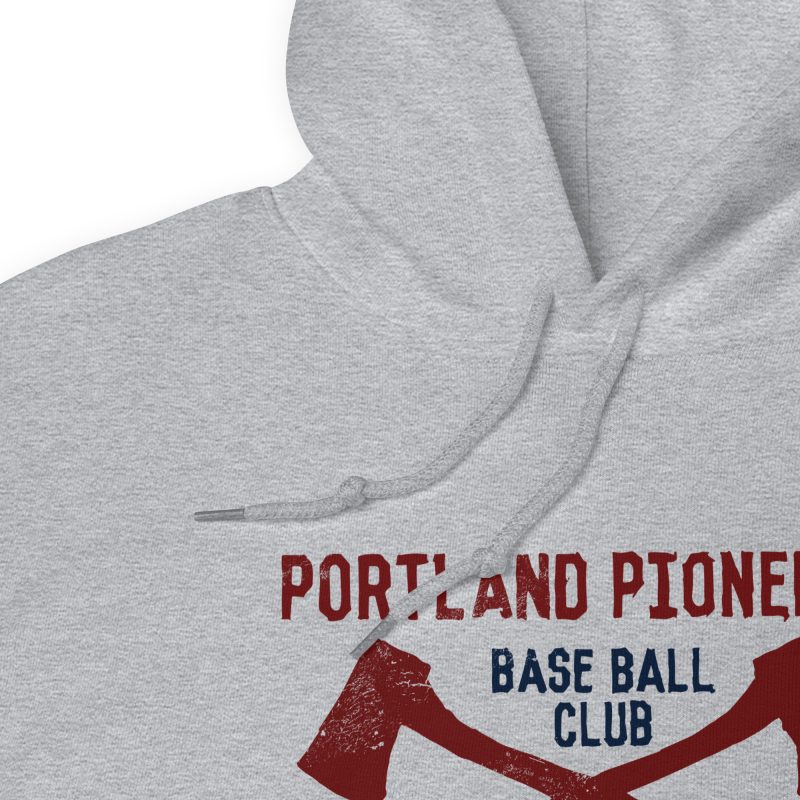 Portland Pioneers Baseball Club 1866 Unisex Hoodie - Image 7