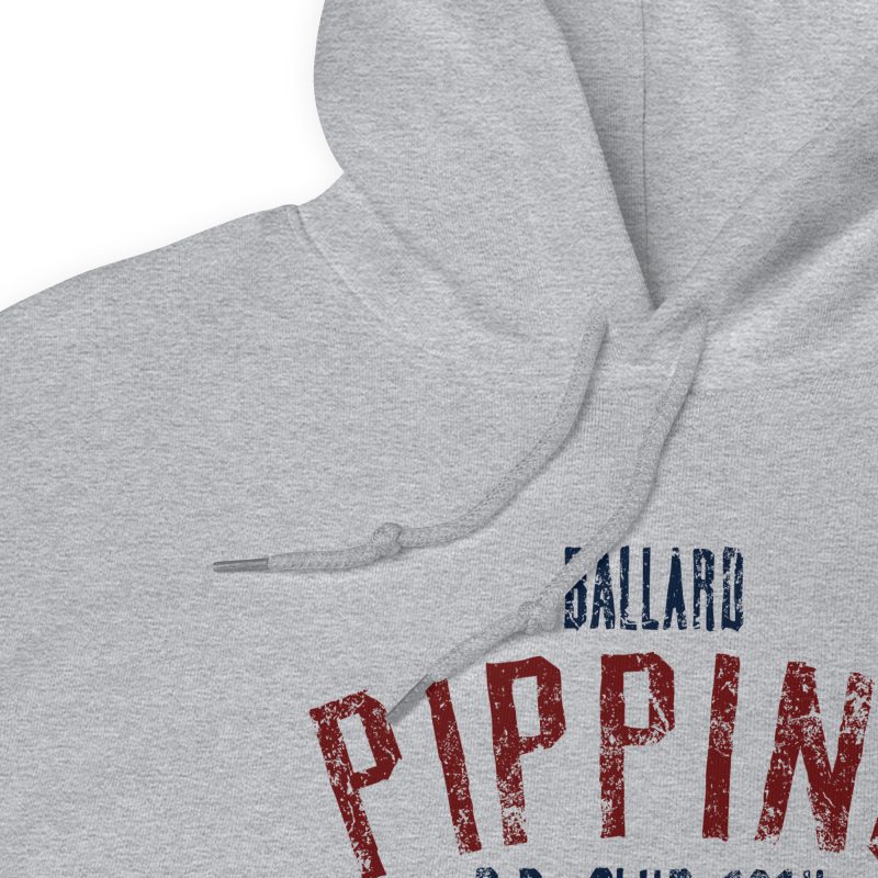 Ballard Pippins Baseball Club 1914 Unisex Hoodie - Image 7