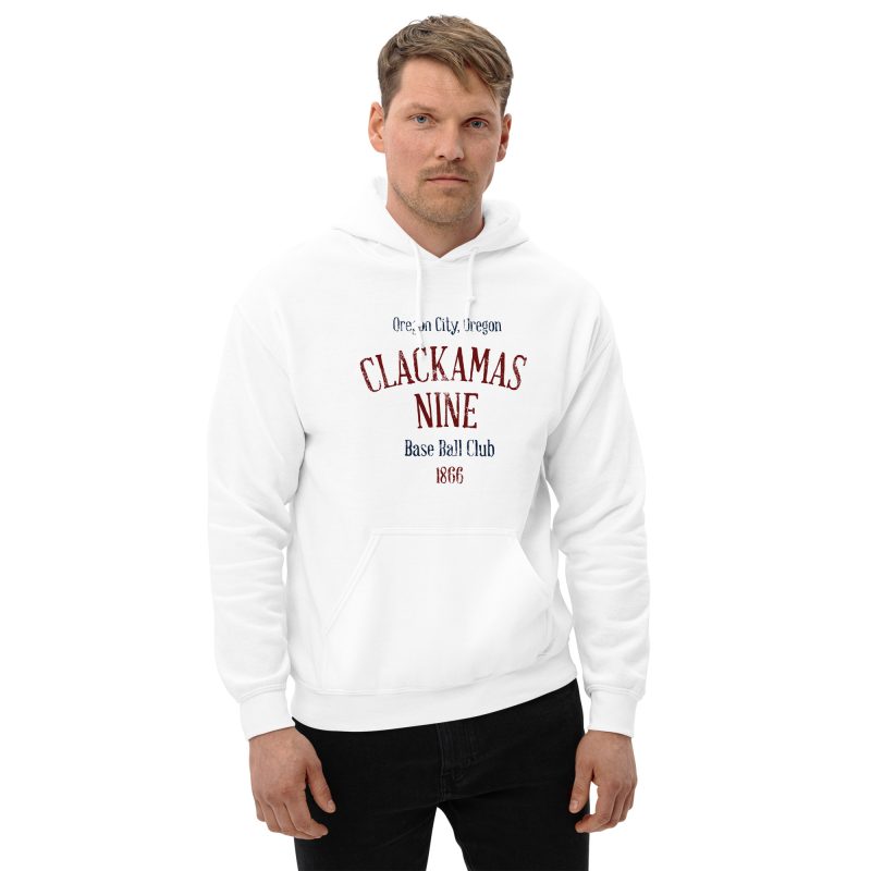Clackamas Nine Baseball Club 1866 Unisex Hoodie - Image 5