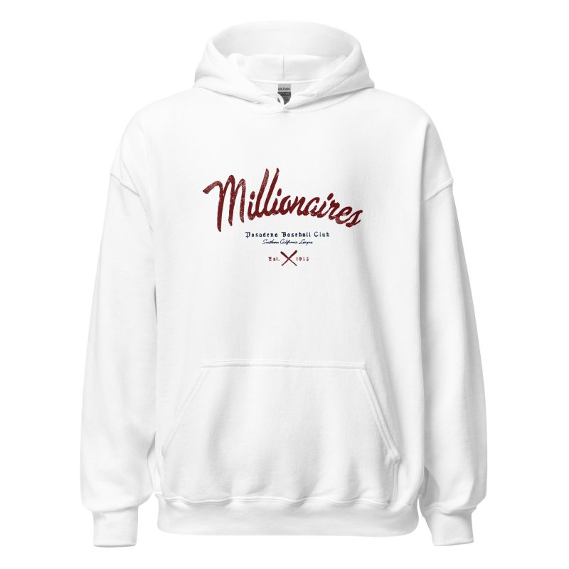 Pasadena Millionaires Baseball Club 1913 Unisex Hoodie - Image 20