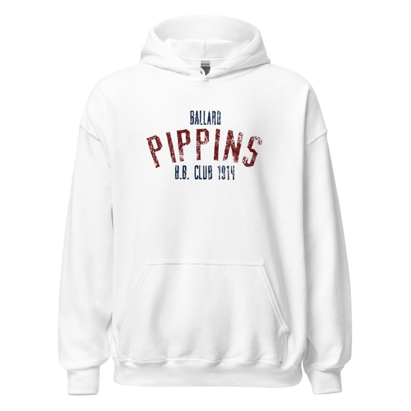 Ballard Pippins Baseball Club 1914 Unisex Hoodie - Image 20