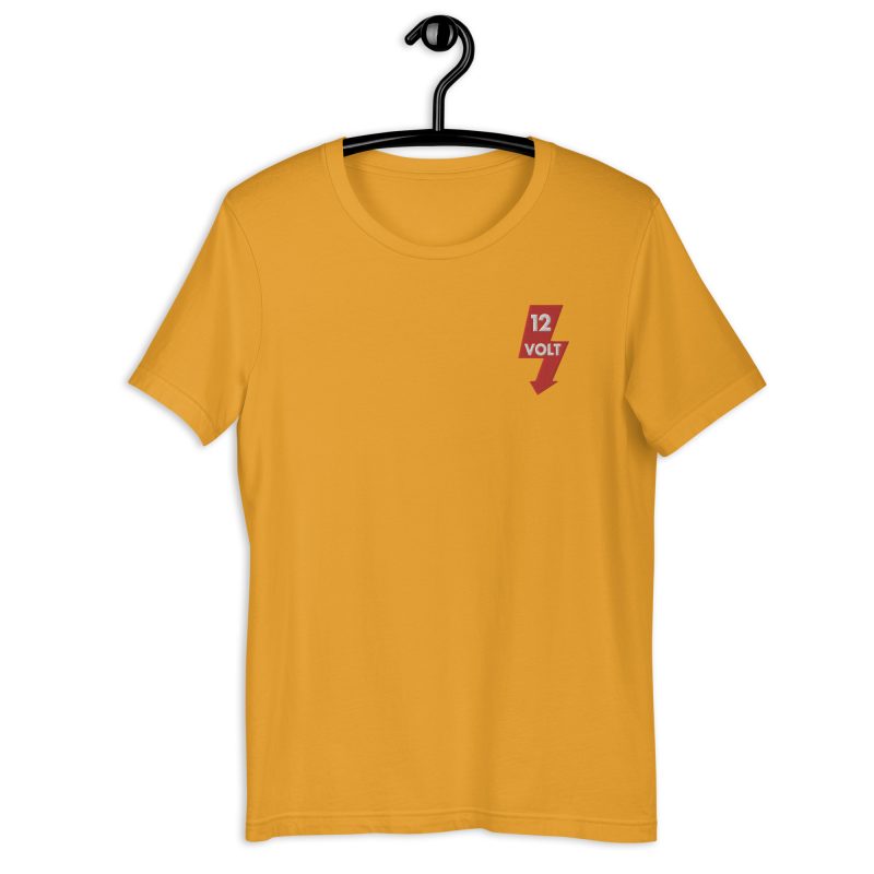 12 Volt Embroidered Unisex t-shirt - Image 19