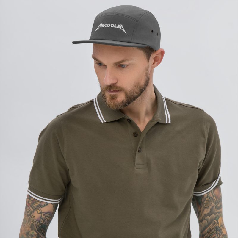 Aircooled Heavy Metal Embroidered Five Panel Cap - Image 20