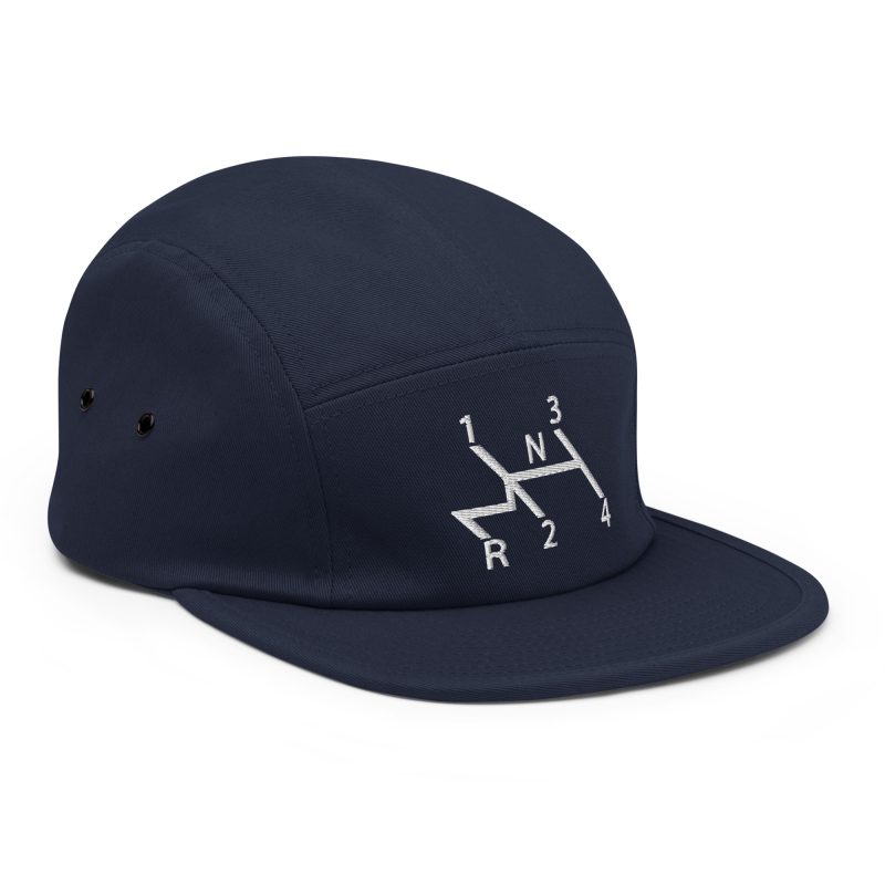 Aircooled Stick Shift Diagram Five Panel Cap - Image 6