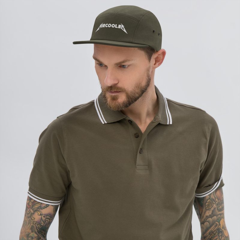 Aircooled Heavy Metal Embroidered Five Panel Cap - Image 13