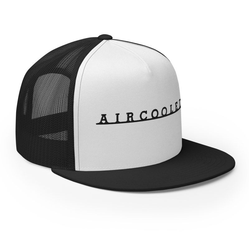 Aircooled T2 Script Trucker Cap