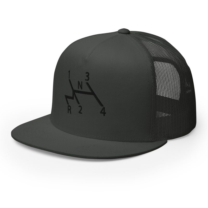 Aircooled Stick Shift Diagram Trucker Cap - Image 13