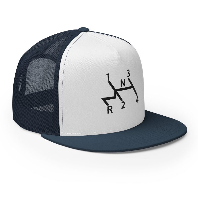 Aircooled Stick Shift Diagram Trucker Cap - Image 38