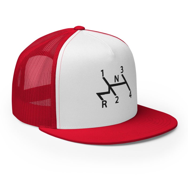 Aircooled Stick Shift Diagram Trucker Cap - Image 32