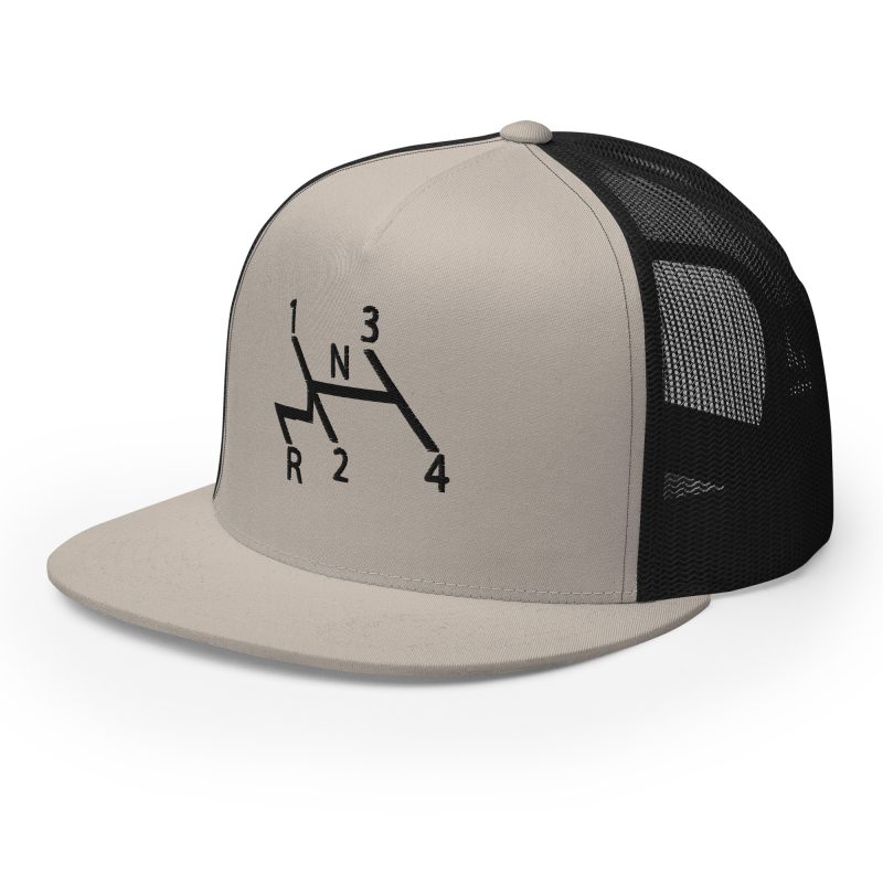 Aircooled Stick Shift Diagram Trucker Cap - Image 19