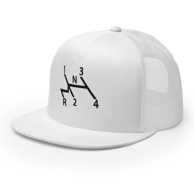 Aircooled Stick Shift Diagram Trucker Cap - Image 54