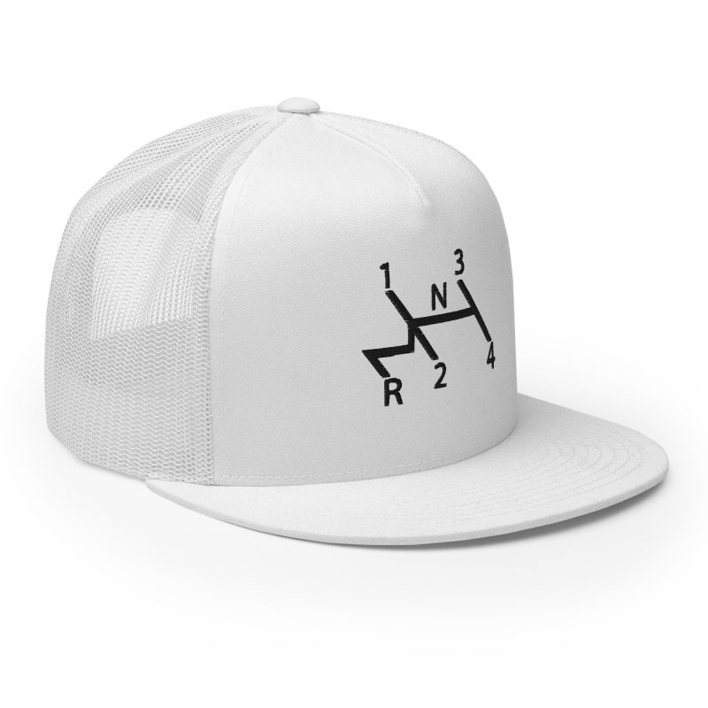 Aircooled Stick Shift Diagram Trucker Cap - Image 56