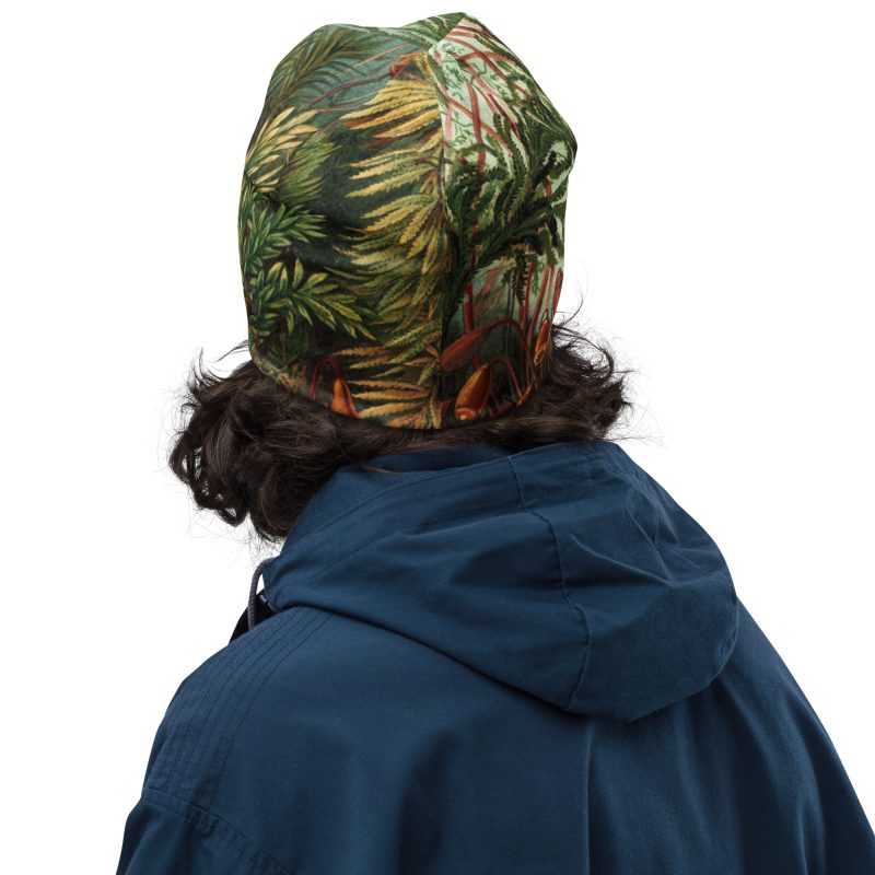 Haeckel Moss All-Over Print Beanie - Image 8