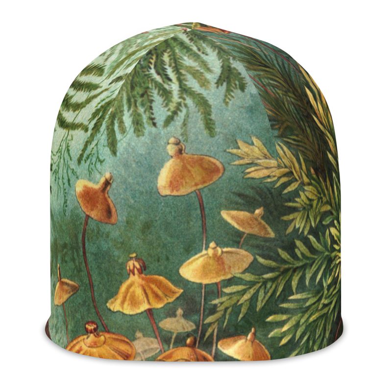 Haeckel Moss All-Over Print Beanie