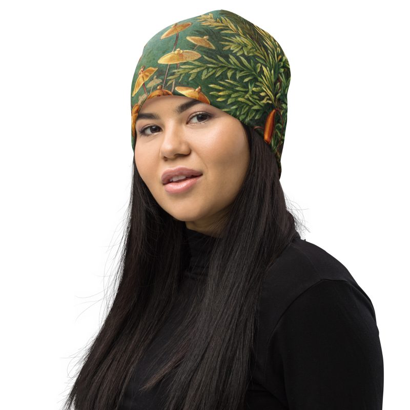 Haeckel Moss All-Over Print Beanie - Image 2