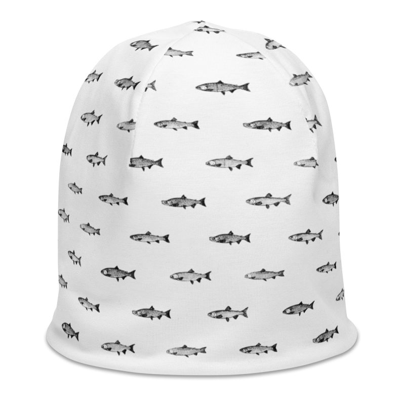 Western Fish All-Over Print Beanie - Image 11