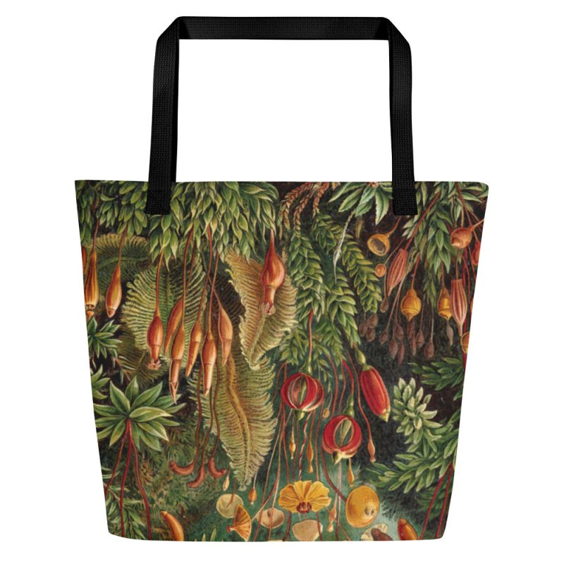 Haeckel Moss All-Over Print Large Tote Bag - Image 14
