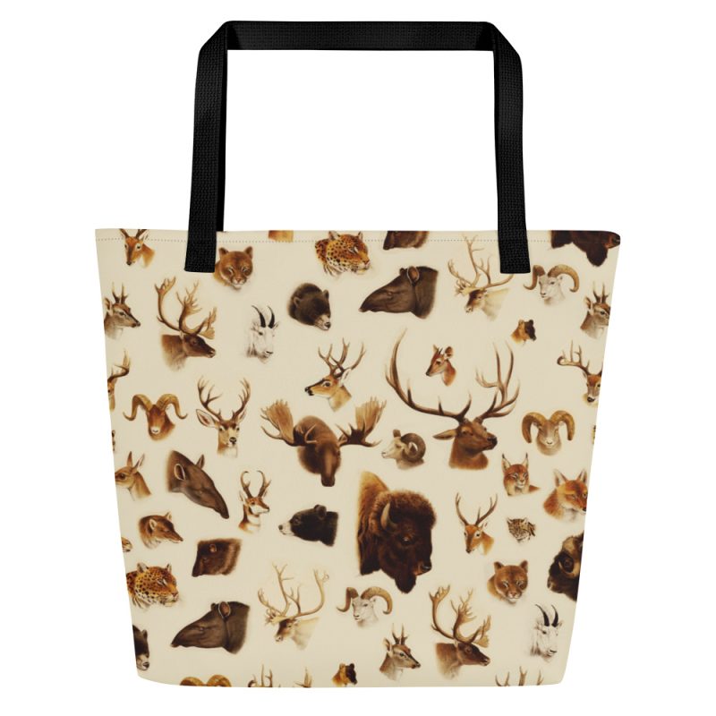 Go West All-Over Print Large Tote Bag