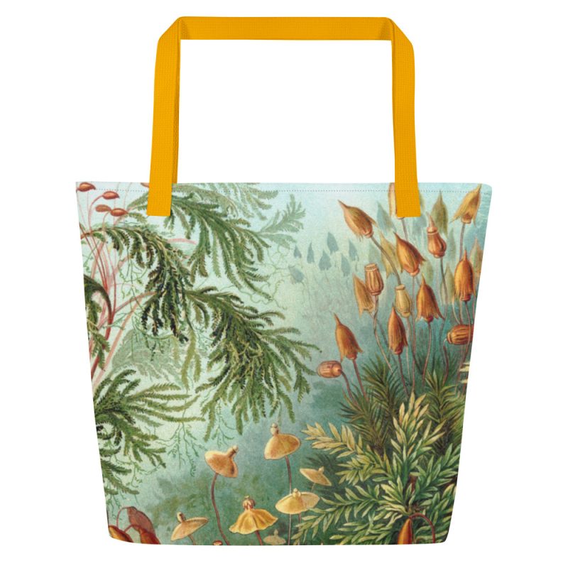 Haeckel Moss All-Over Print Large Tote Bag - Image 19