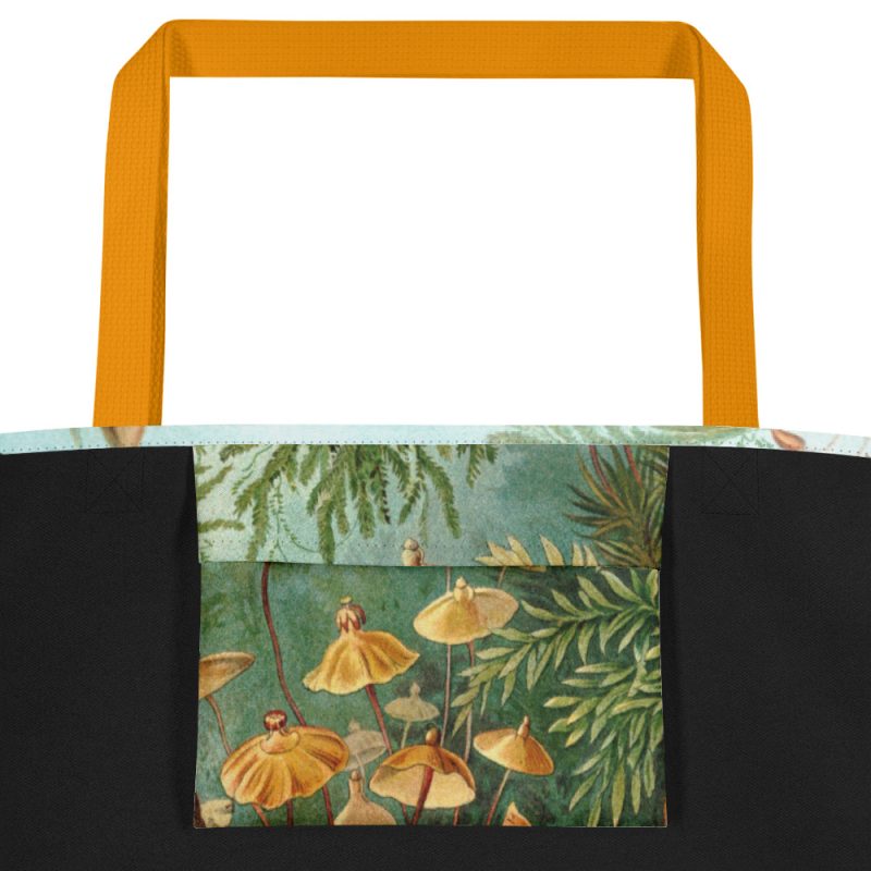 Haeckel Moss All-Over Print Large Tote Bag - Image 21
