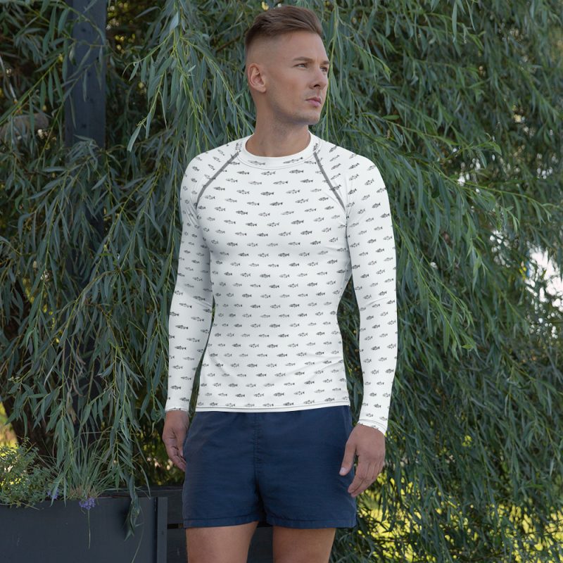 Western Fish Men's Rash Guard - Image 5