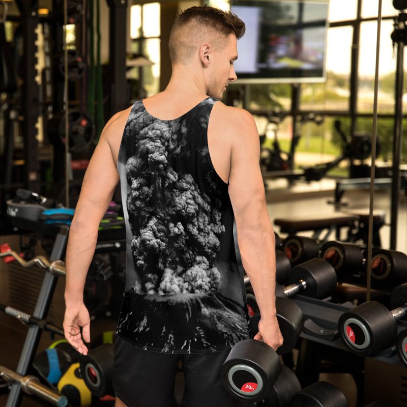Mt. Saint Helens Eruption Unisex Tank Top - Image 6