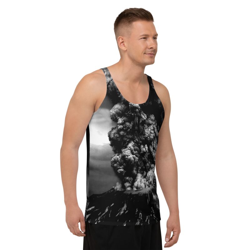 Mt. Saint Helens Eruption Unisex Tank Top - Image 4
