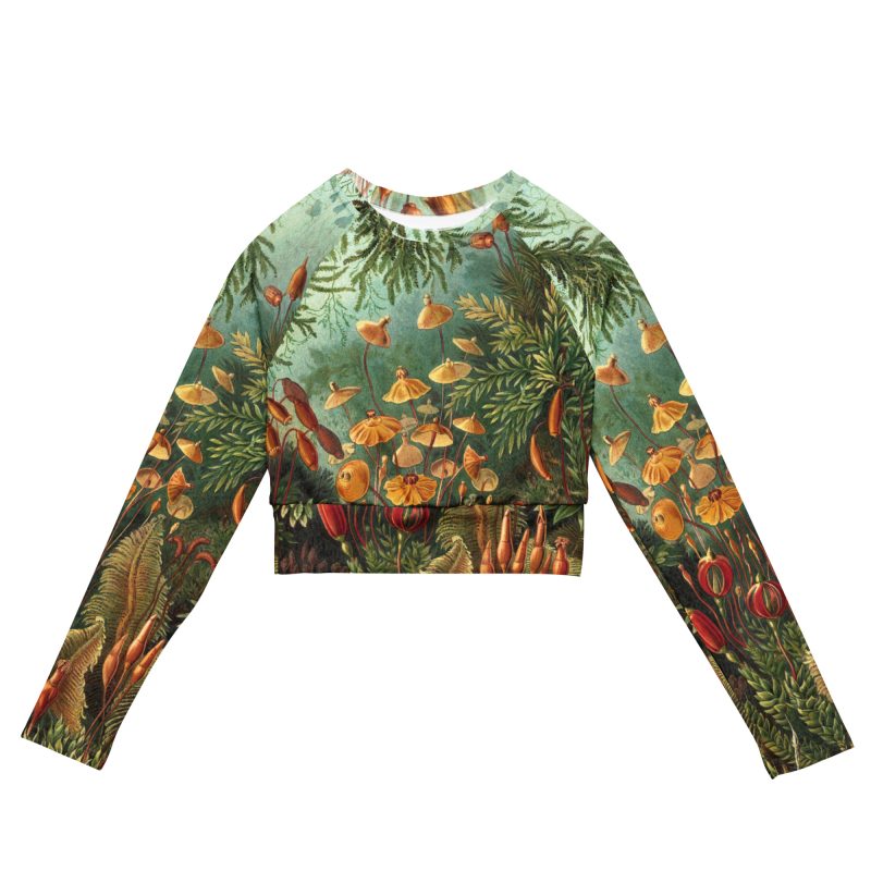 Haeckel Moss Recycled long-sleeve crop top - Image 12