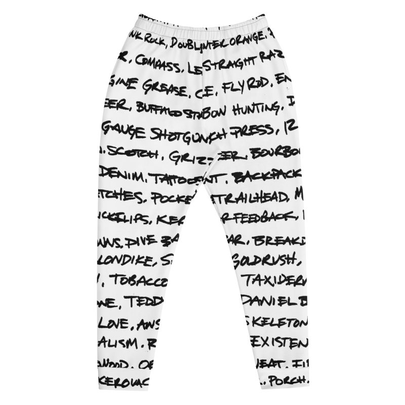 Handwriting Men's Joggers