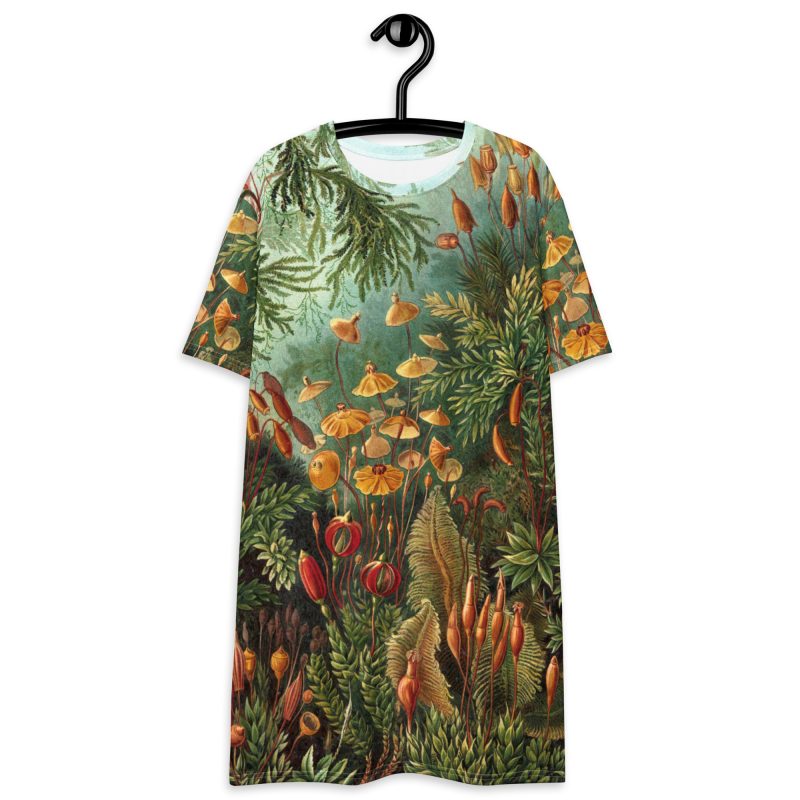 Haeckel Moss T-shirt dress - Image 13