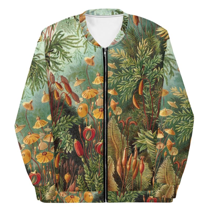 Haeckel Moss Unisex Bomber Jacket