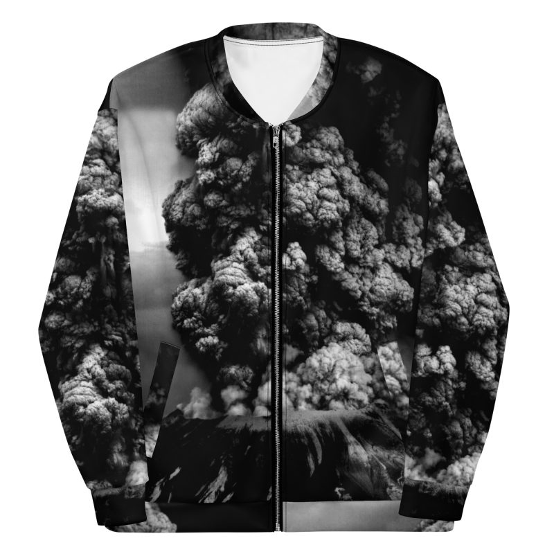 Mt. Saint Helens Eruption Unisex Bomber Jacket
