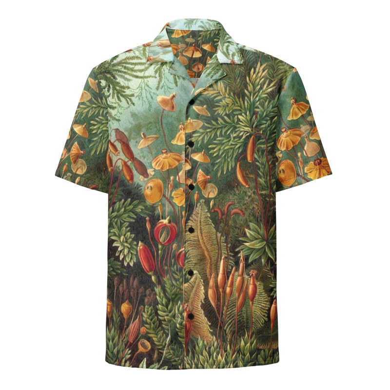 Haeckel Moss Unisex button shirt