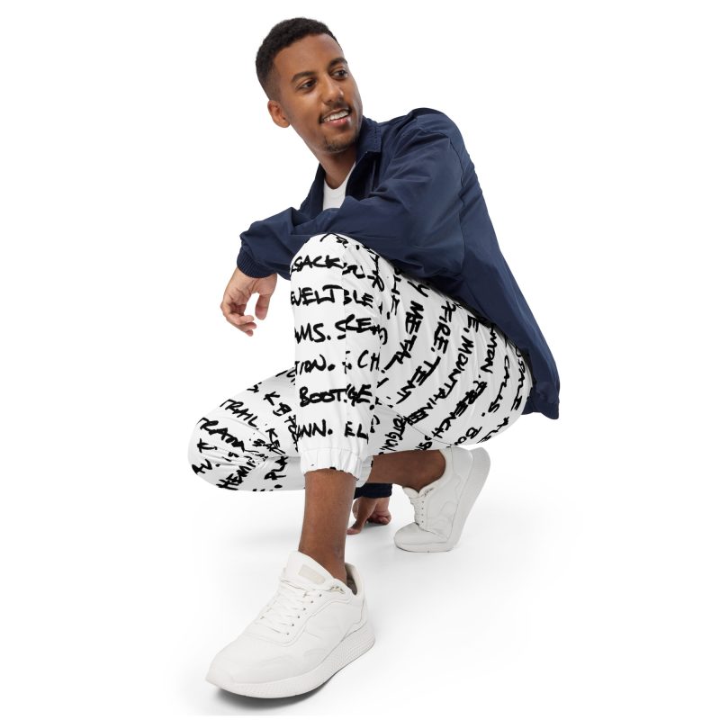 Handwriting Unisex track pants - Image 8