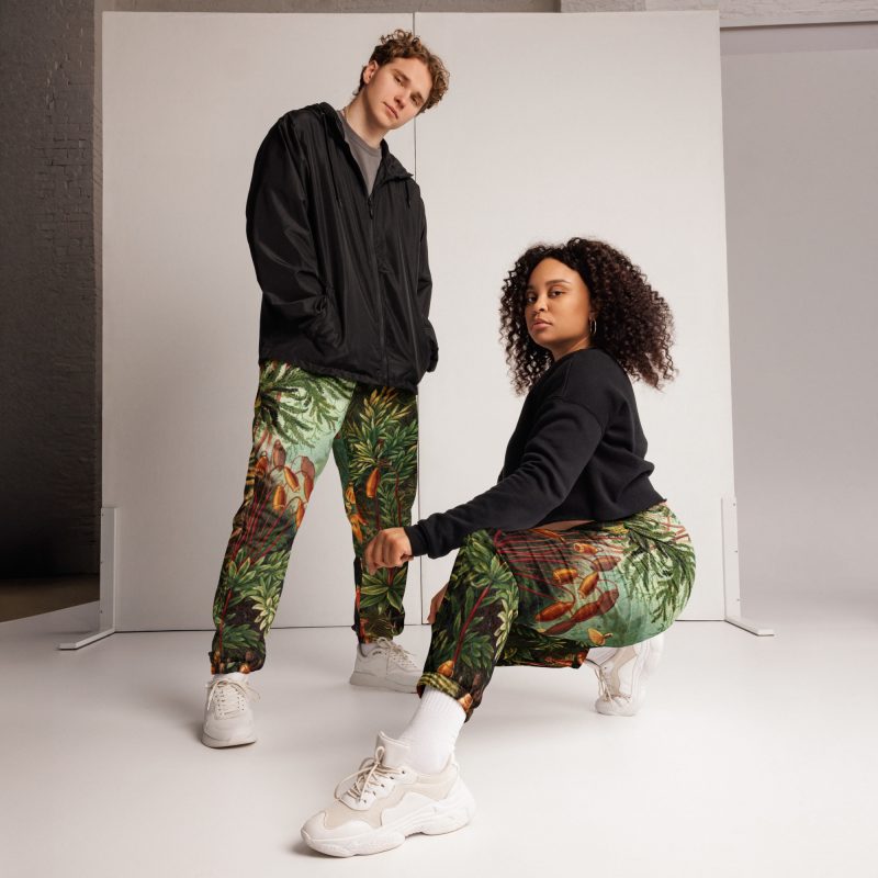 Haeckel Moss Unisex track pants - Image 4