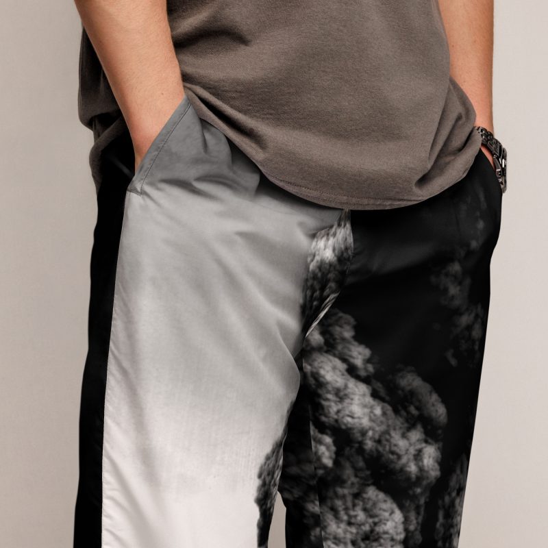 Mt. Saint Helens Eruption Unisex track pants - Image 2