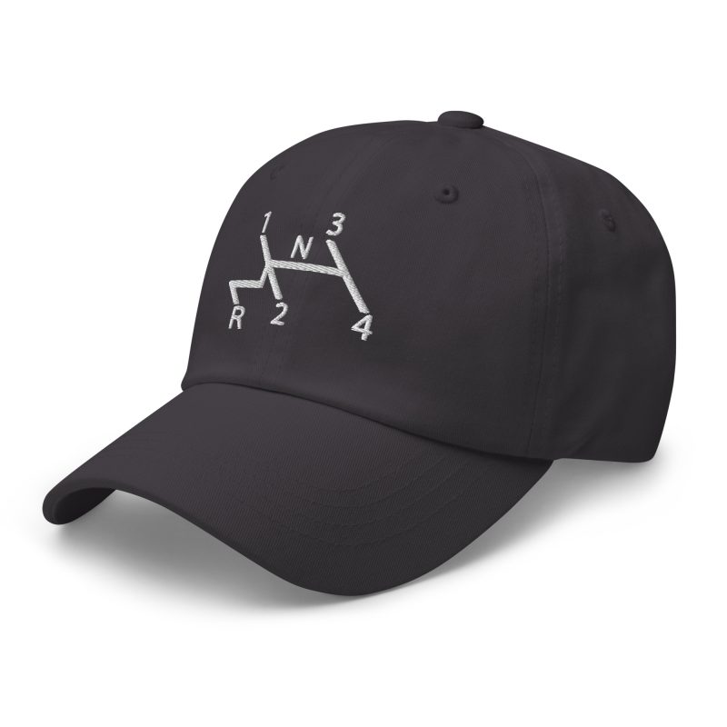 Aircooled Stick Shift Diagram Embroidered Dad hat - Image 3