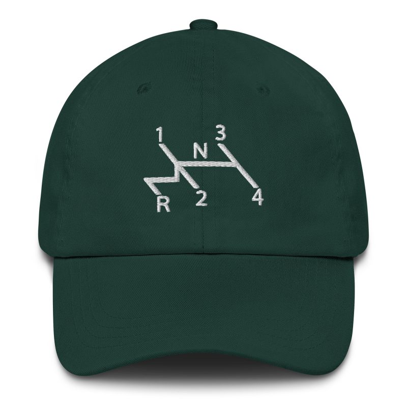 Aircooled Stick Shift Diagram Embroidered Dad hat - Image 26