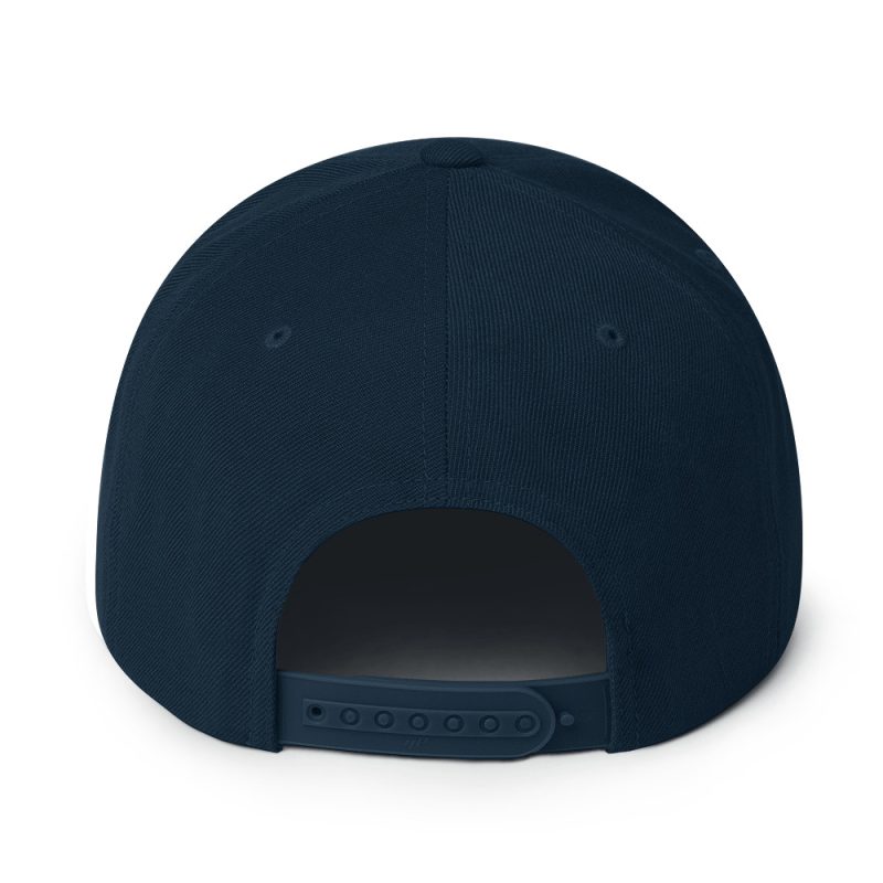 Aircooled Stick Shift Diagram Embroidered Snapback Hat - Image 9