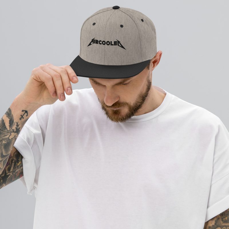 Aircooled Heavy Metal Snapback Hat - Image 8
