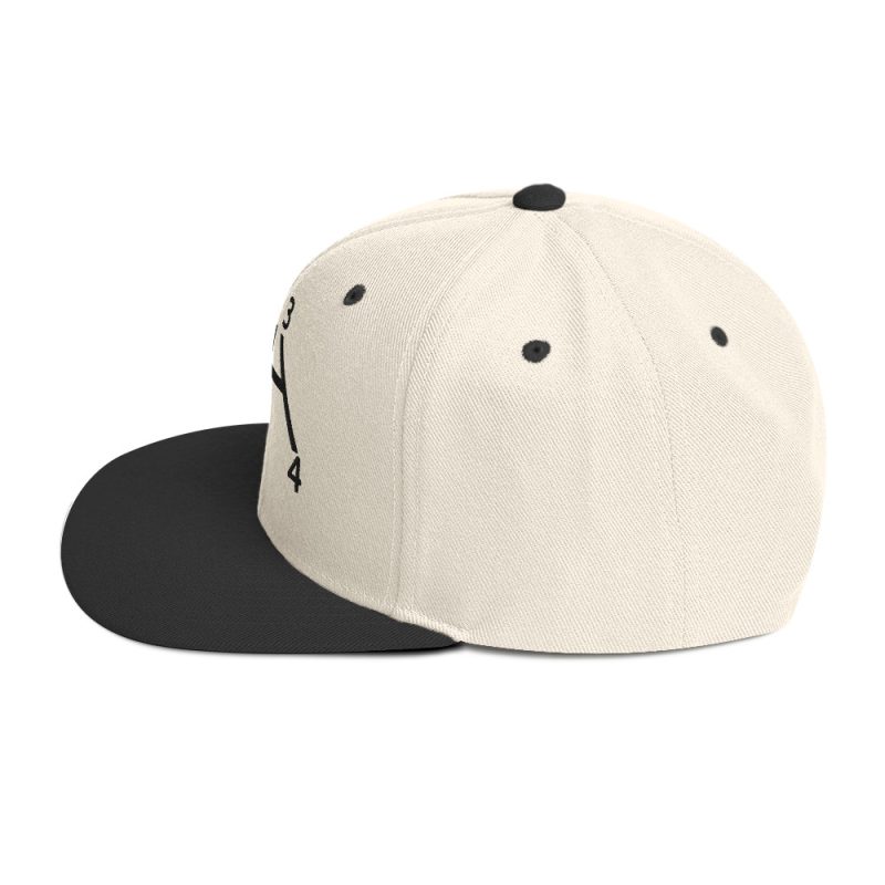 Aircooled Stick Shift Diagram Snapback Hat - Image 58